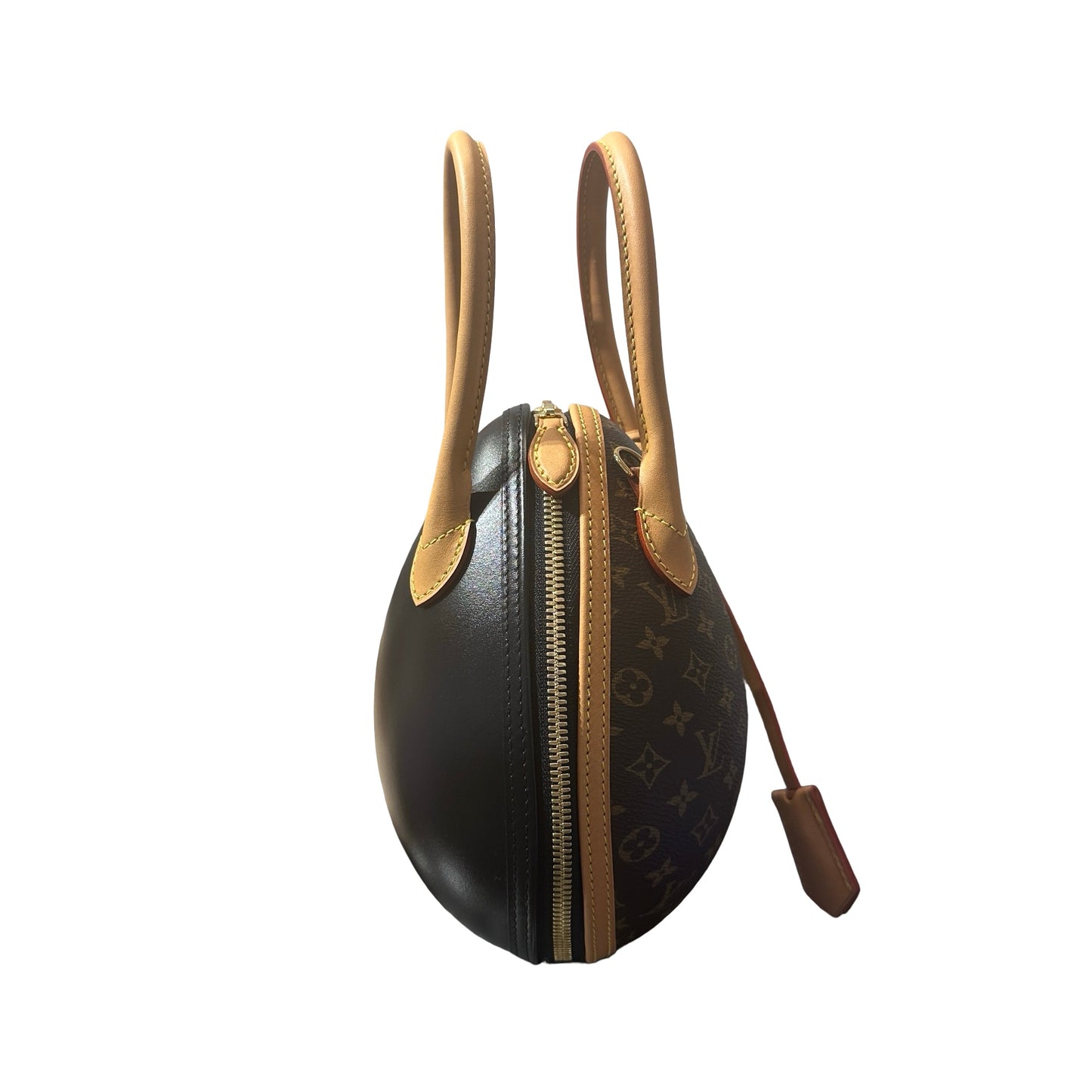 Used LOUIS VUITTON Monogram Canvas Monogram Egg Bag Clutch PHW Monogram