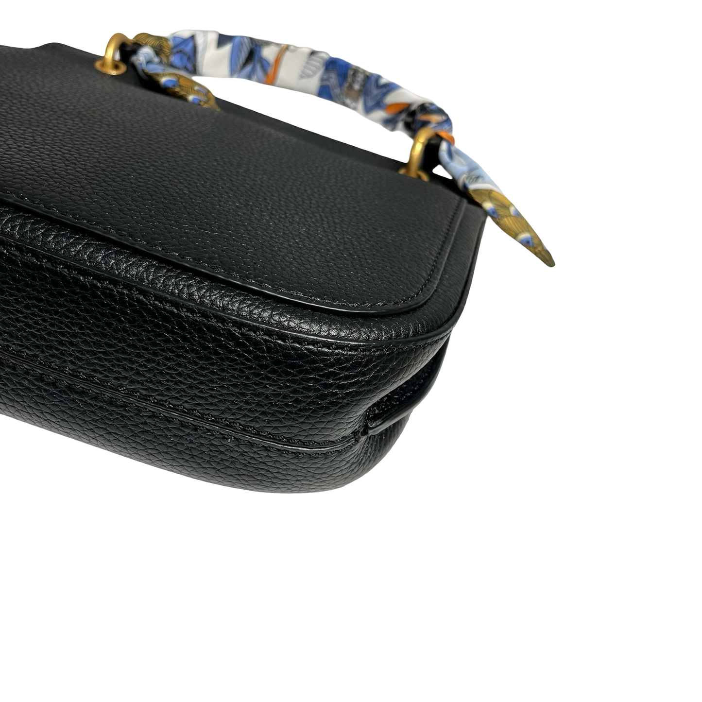 TORY BURCH BLACK LEATHER SHOULDER BAG [3000660]