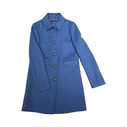 GUCCI BLUE LONG COAT [20000274]