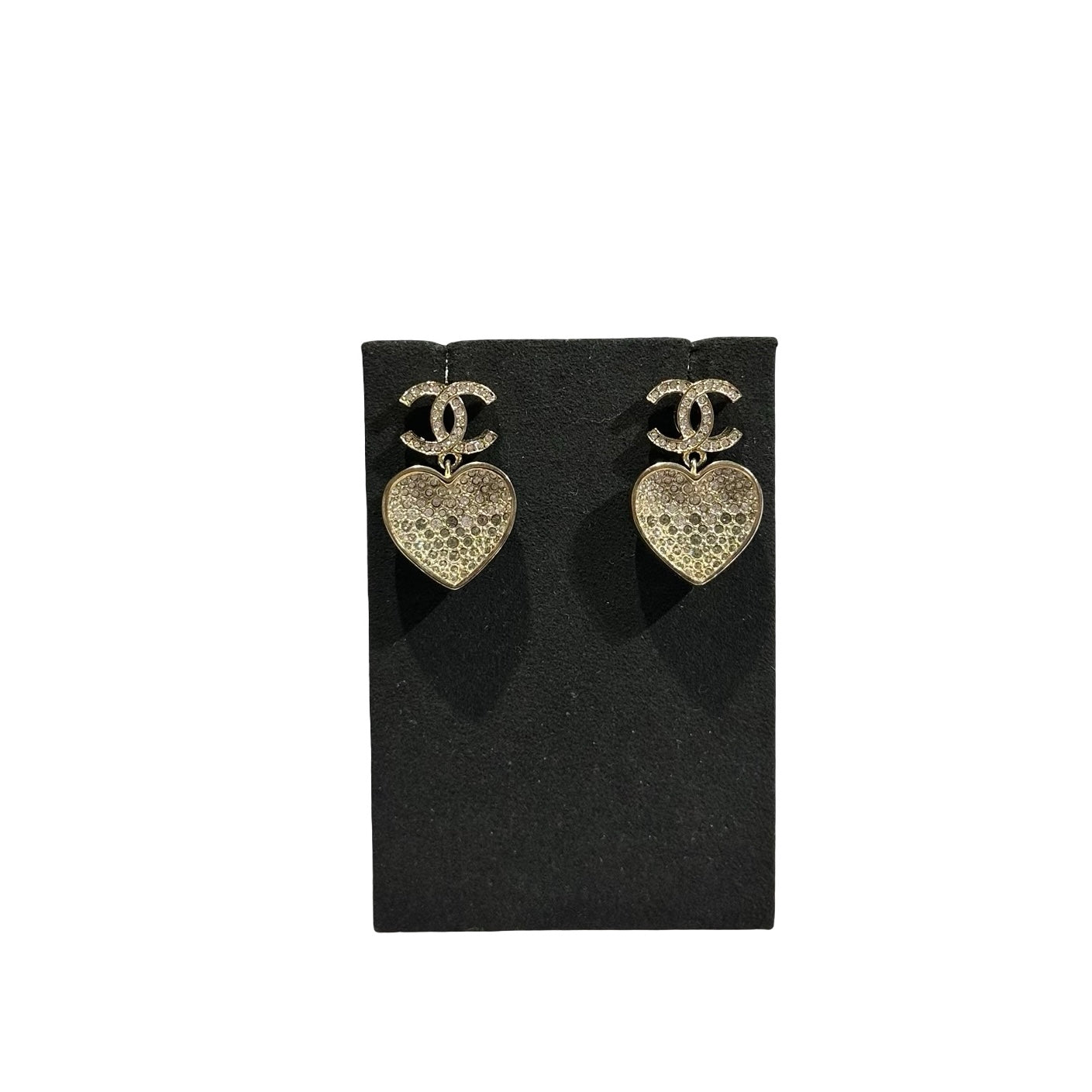 Used Chanel Earrings Gold