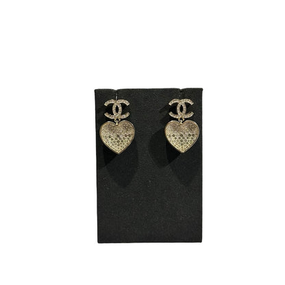 Used Chanel Earrings Gold