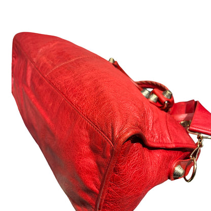 BALENCIAGA LE CITY CALFSKIN RED GHW[3001095]