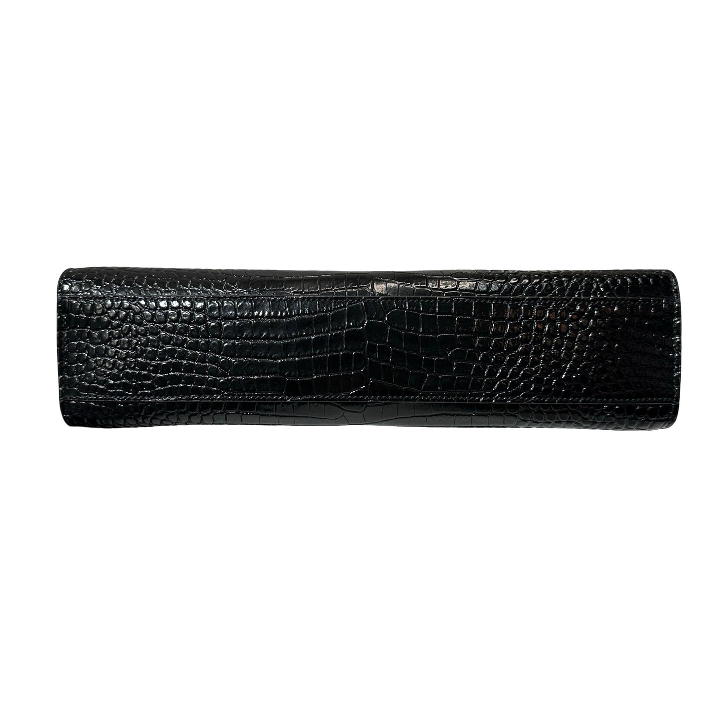 Used SAINT LAURENT Manhattan Medium Shoulder Bag Black GHW