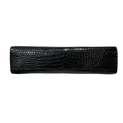 Used SAINT LAURENT Manhattan Medium Shoulder Bag Black GHW