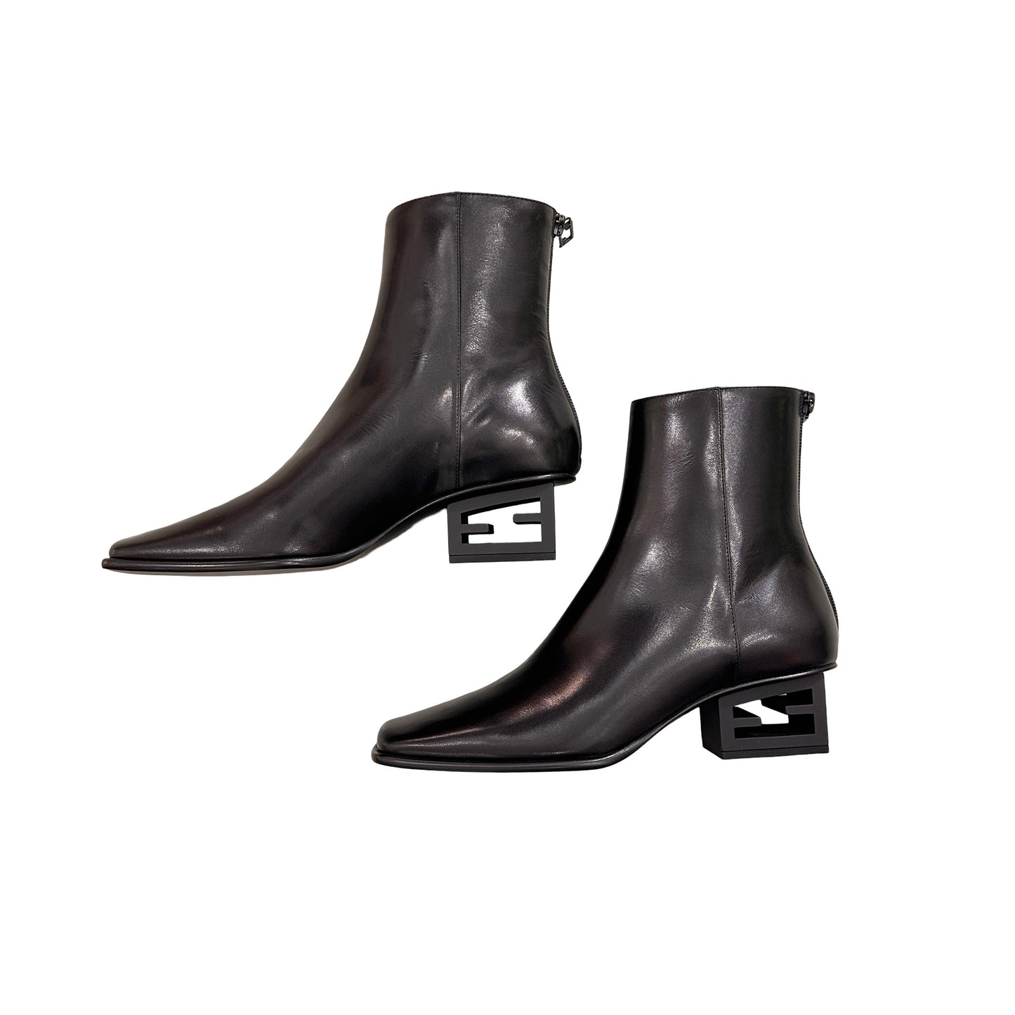 Used FENDI Shoes Black