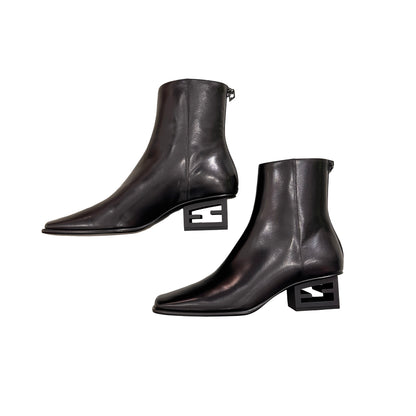 Used FENDI Shoes Black