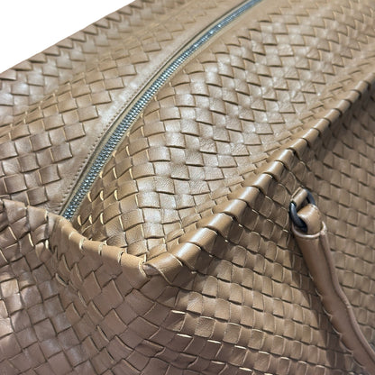 Used BOTTEGA VENETA BRICK TOTE Duffel Bag Brown