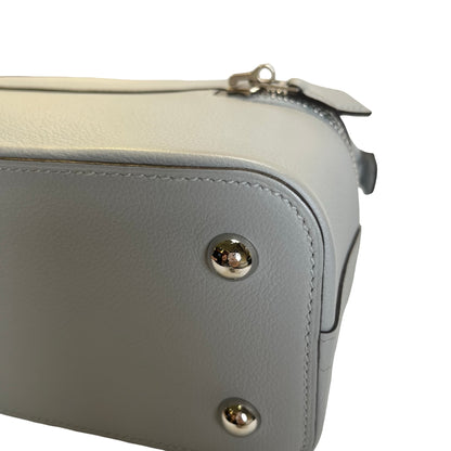 Used HERMES Leather Bolide Secret Handbag Grey