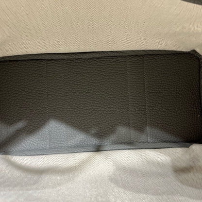 Used HERMÈS Leather GP 30 Basket Bag Grey