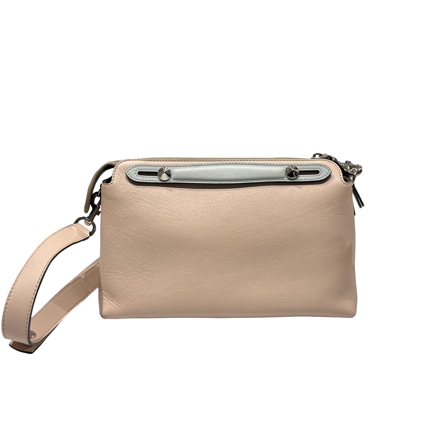 Used Fendi By The Way Medium Shoulder Bag PHW Pink