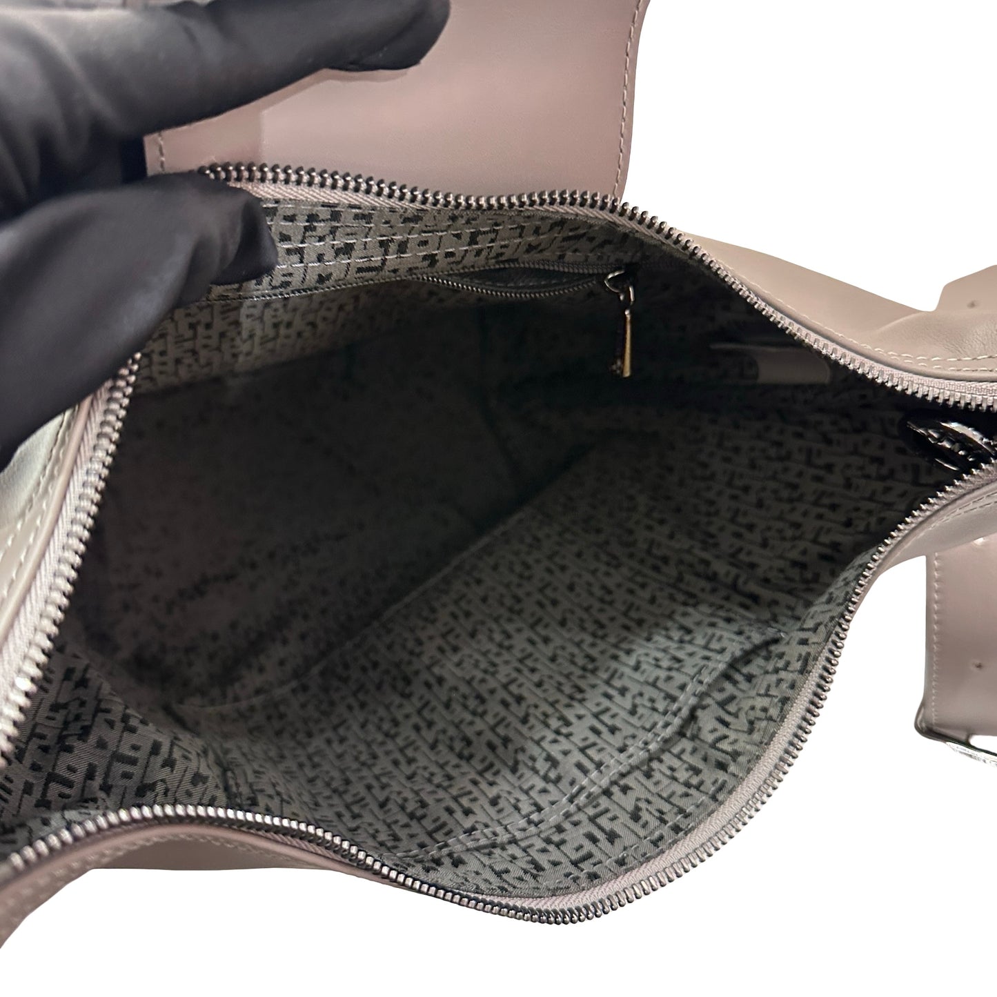 Used LONGCHAMP Shoulder Bag Gray