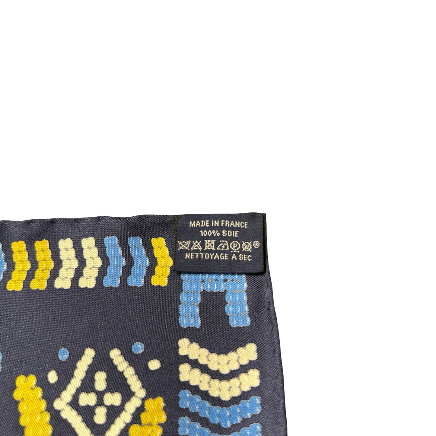 New HERMÈS Scarf Navy Blue