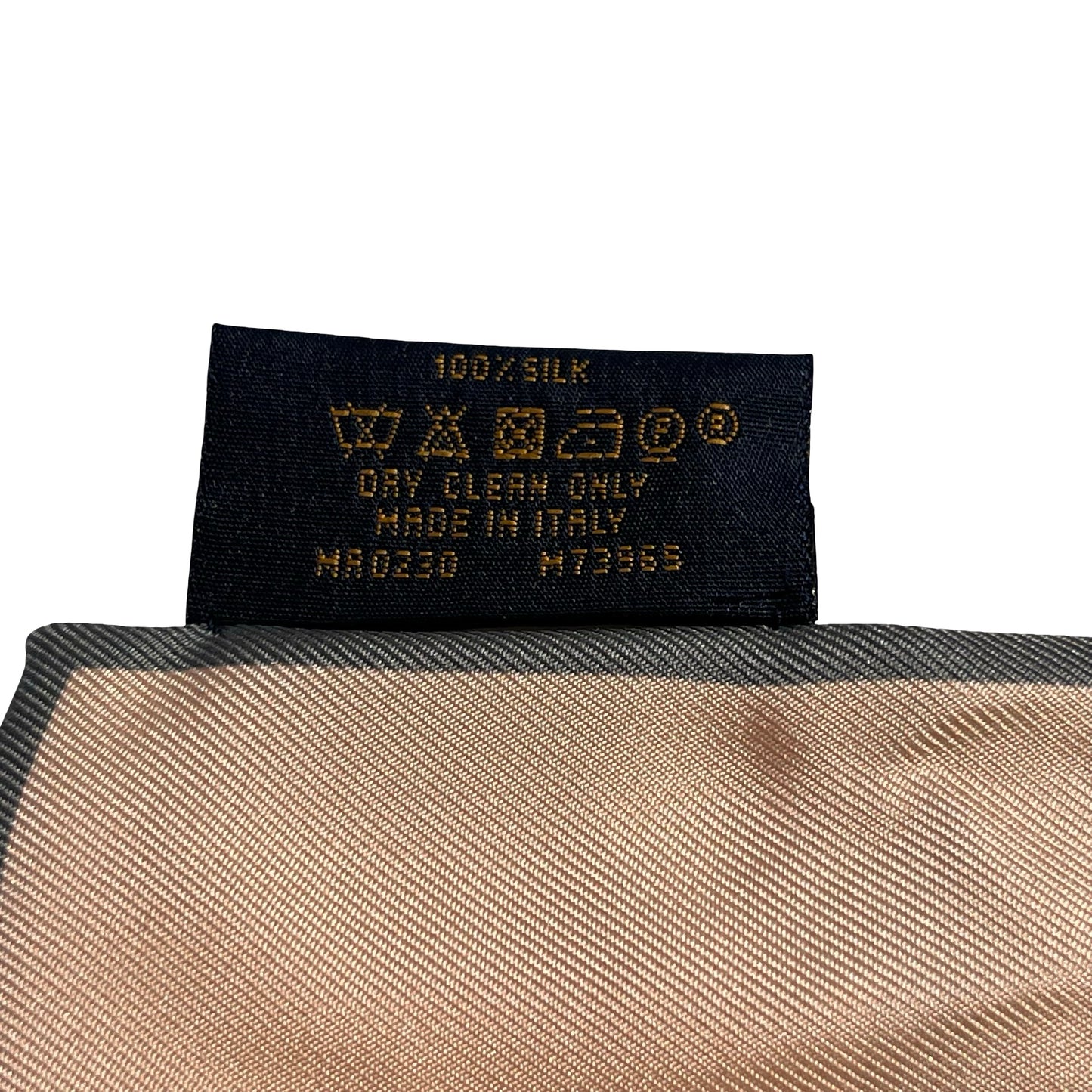 Used LOUIS VUITTON Twilly Pink White Black Beige