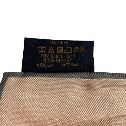 Used LOUIS VUITTON Twilly Pink White Black Beige