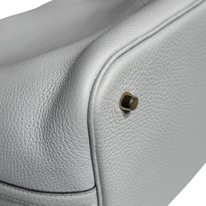 Unused HERMÈS Picotin 22 Handbag Blue GHW