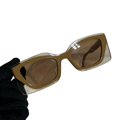 Used FENDI Sunglasses SUNGLASSES Brown