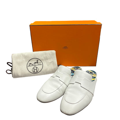HERMES SHOES WHITE [3001181]