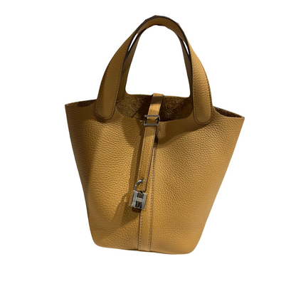 HERMES PICOTIN 18 BISCUIT TC PHW [3000667]