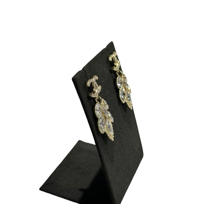 Used Chanel Earrings Gold