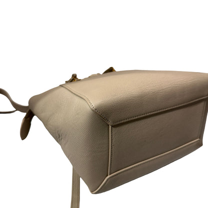 Used Céline Belt Cross Body Bag Beige