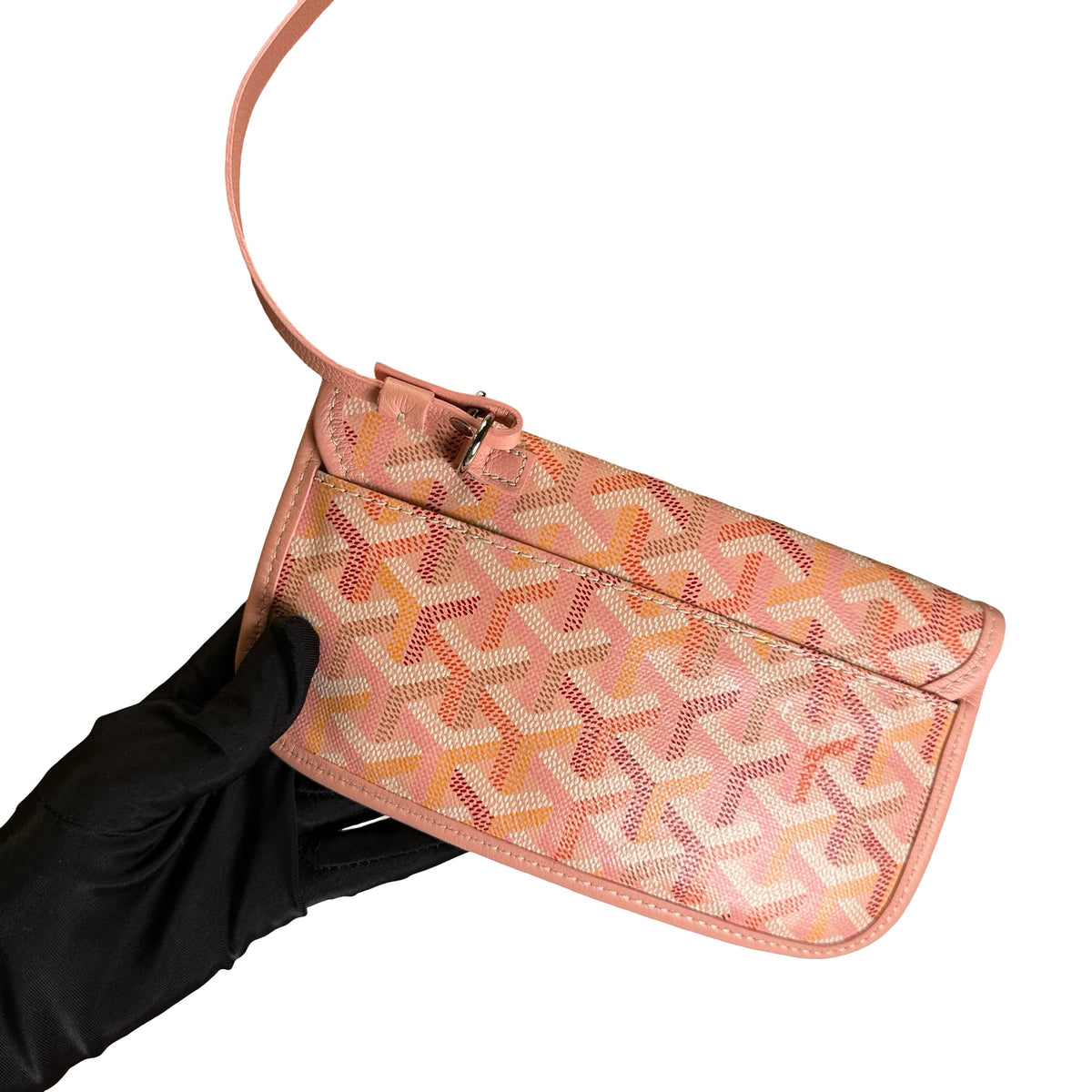 Used GOYARD Goyardine Saint Louis Tote Bag Pink