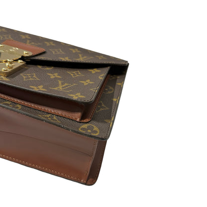 Used Louis Vuitton Monogram Cross Body Bag Brown GHW