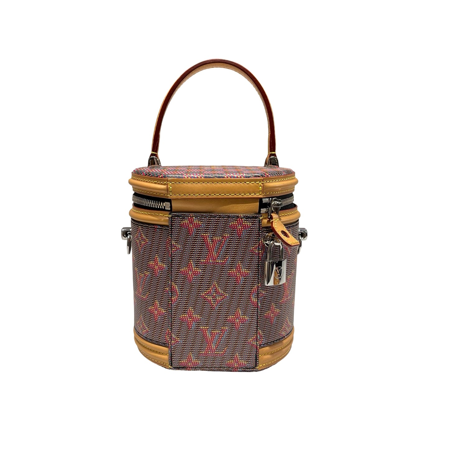 Used LOUIS VUITTON LIMITED EDITION BUCKET Cross Body Bag Brown GHW