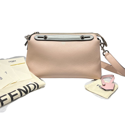 Used Fendi By The Way Medium Shoulder Bag PHW Pink