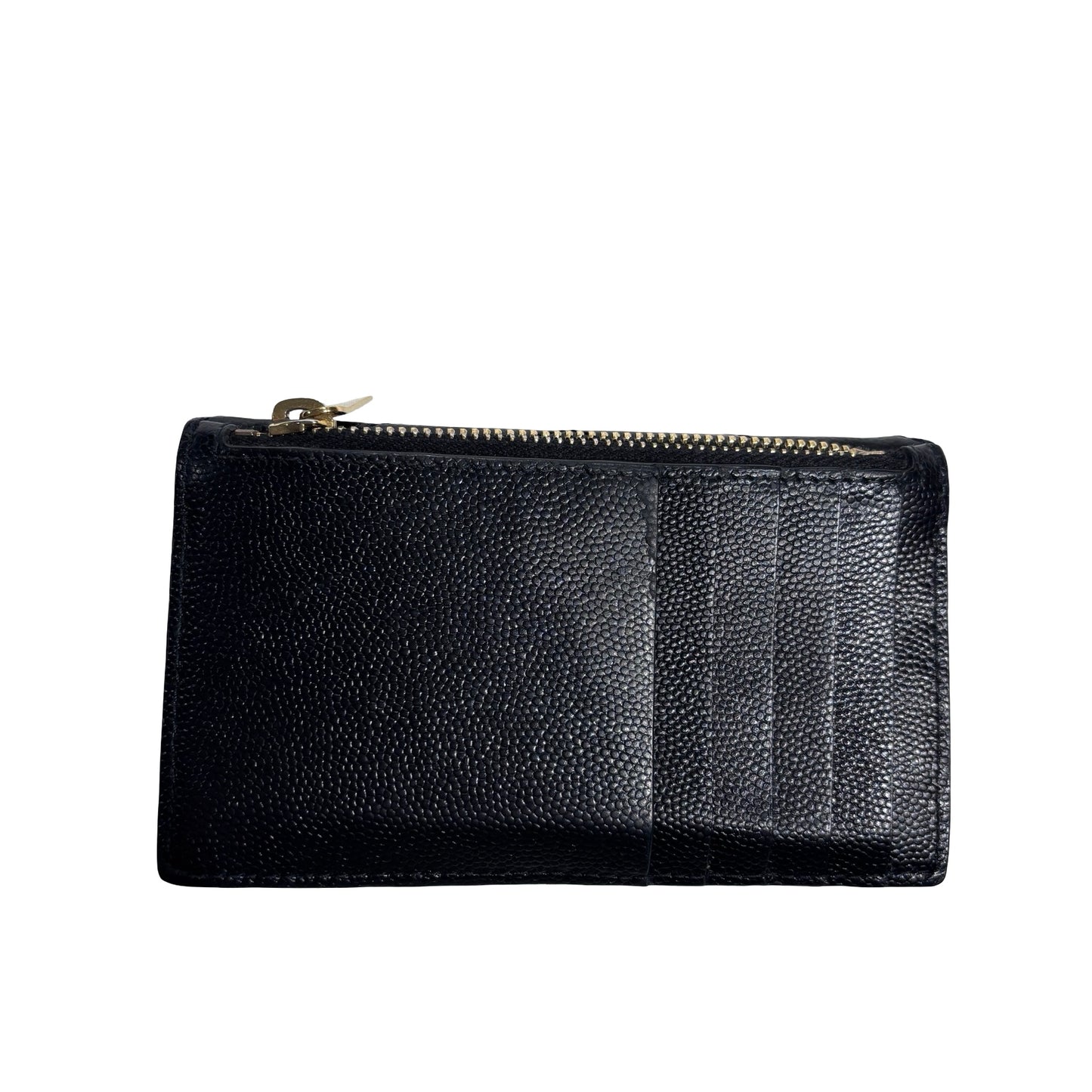 Saint Laurent Wallet Black GHW