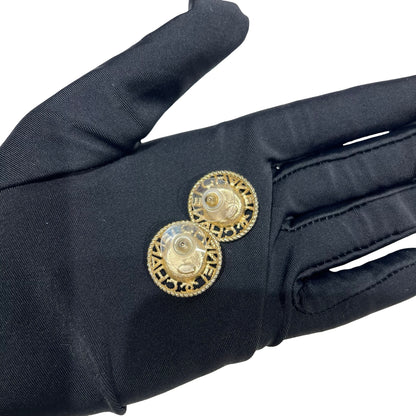 CHANEL EARRINGS WITH PEARLS  [3001157]