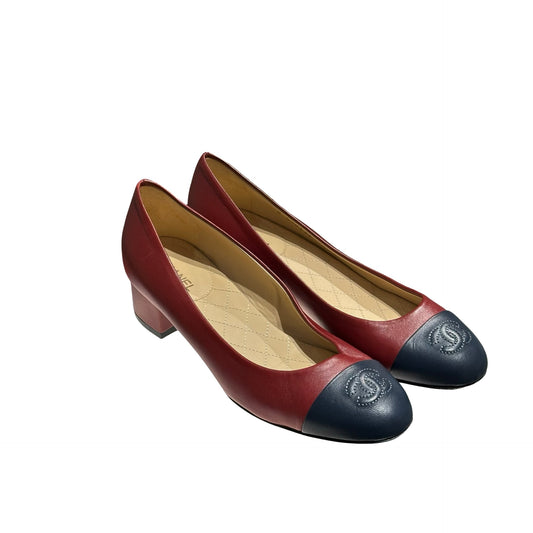 CHANEL RED HEELS [3001030]