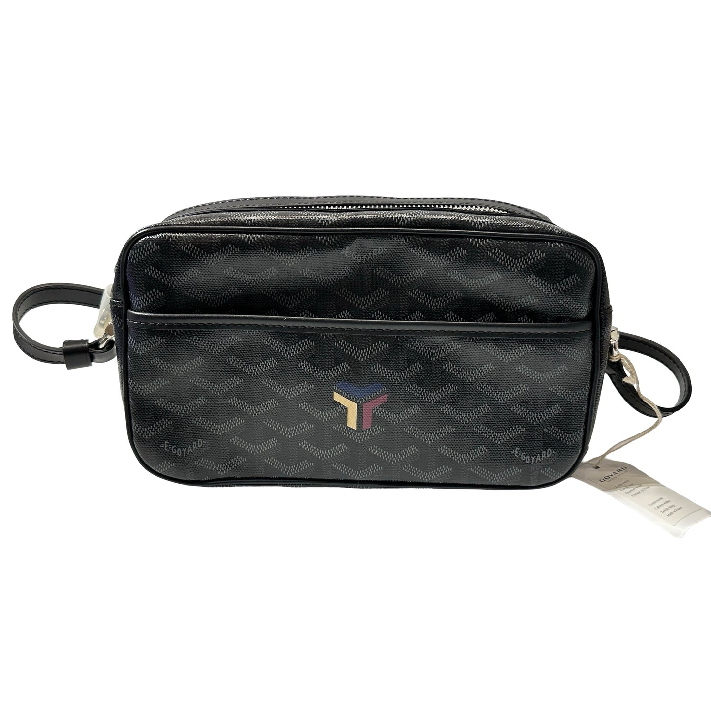 Used Goyard Canvas Coated Canvas Camera Camera Bag Black PHW