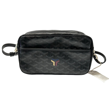 Used Goyard Canvas Coated Canvas Camera Camera Bag Black PHW