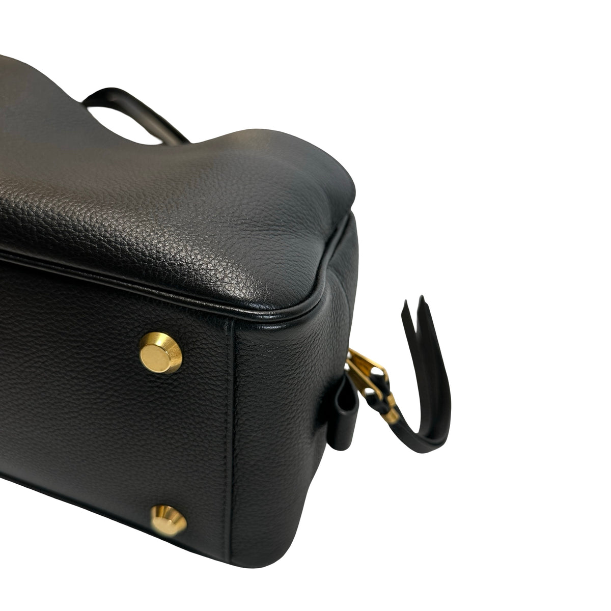 Used BALENCIAGA Leather Shoulder Bag Shoulder Bag Black