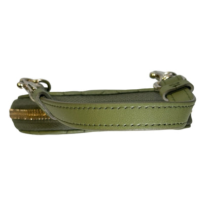 Used DIOR Cannage Cannage Pouch Green GHW