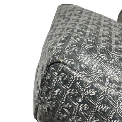 Used Goyard Canvas Tote PM Tote Bag Gray