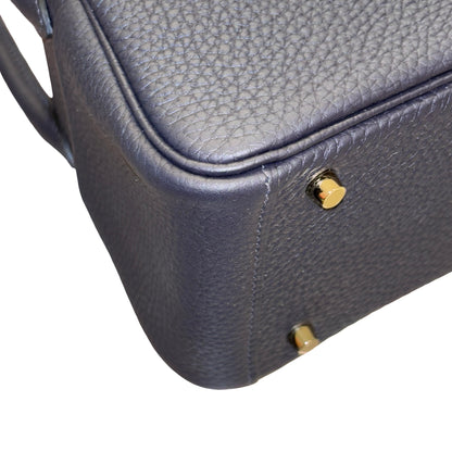 New HERMÈS Mini Lindy Two Way Shoulder Bag Caban GHW