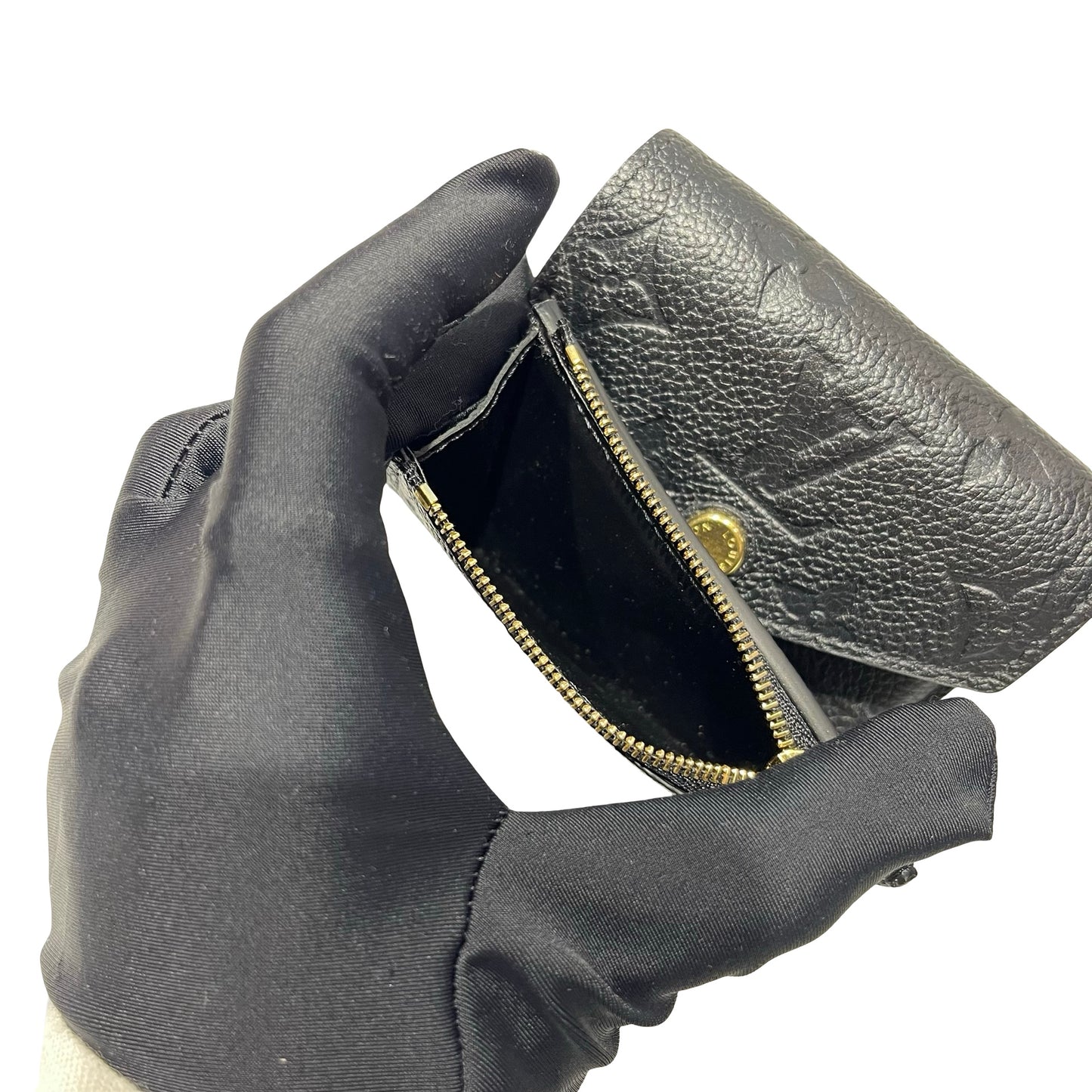 Used LOUIS VUITTON Wallet Black GHW