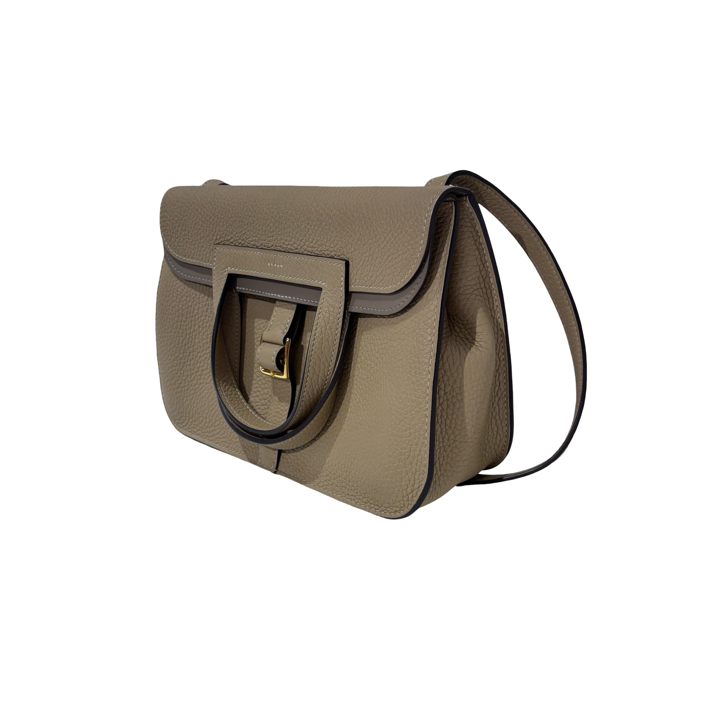 HERMES HALZAN 25 TRENCH/ETOUPE GHW [3000292]