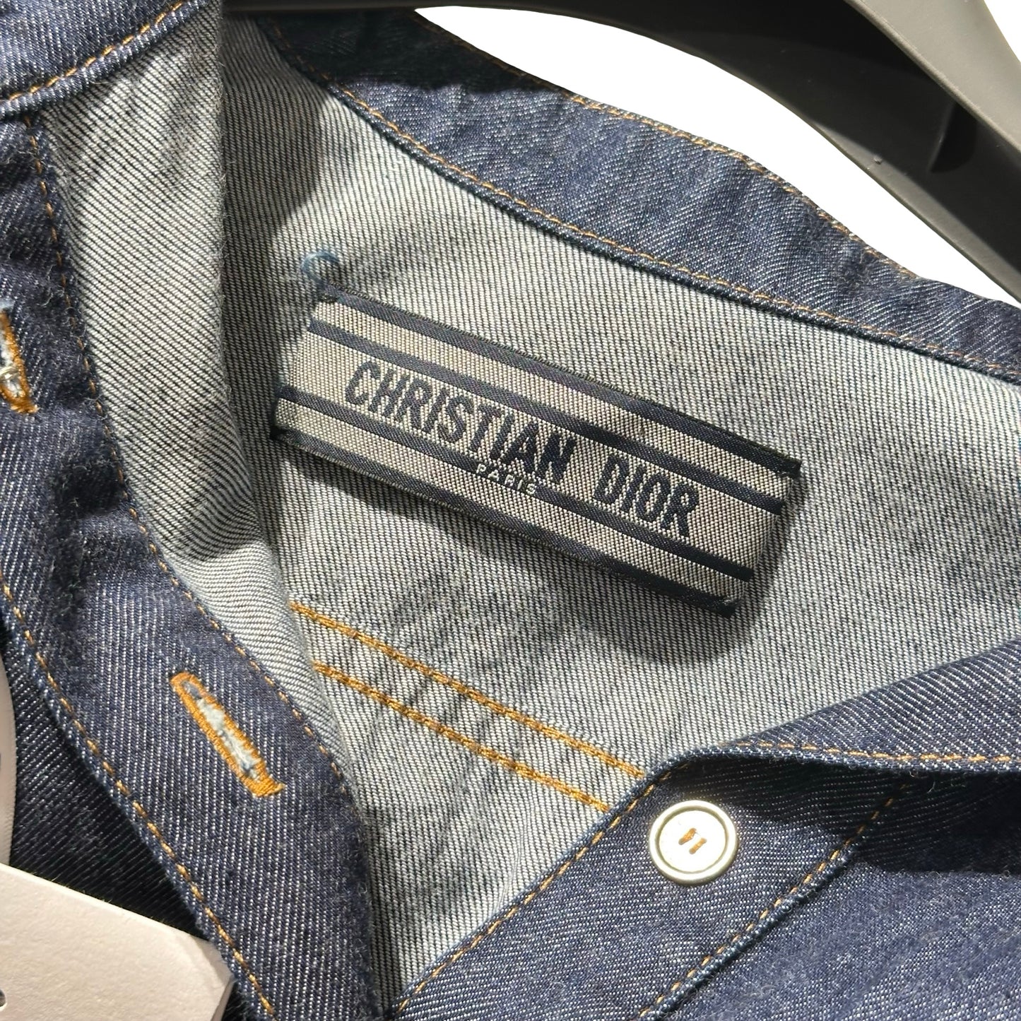 DIOR DENIM COUTURE BELTRD SHIRT DRESS [3000318]