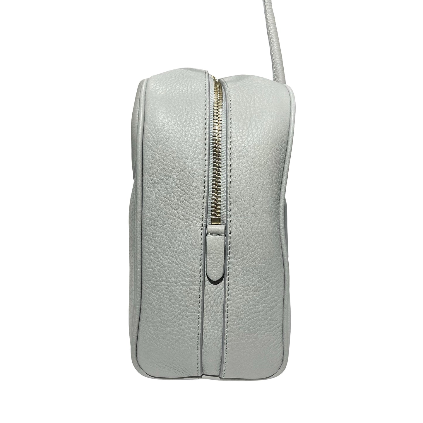 Used BURBERRY Tote Bag Grey GHW