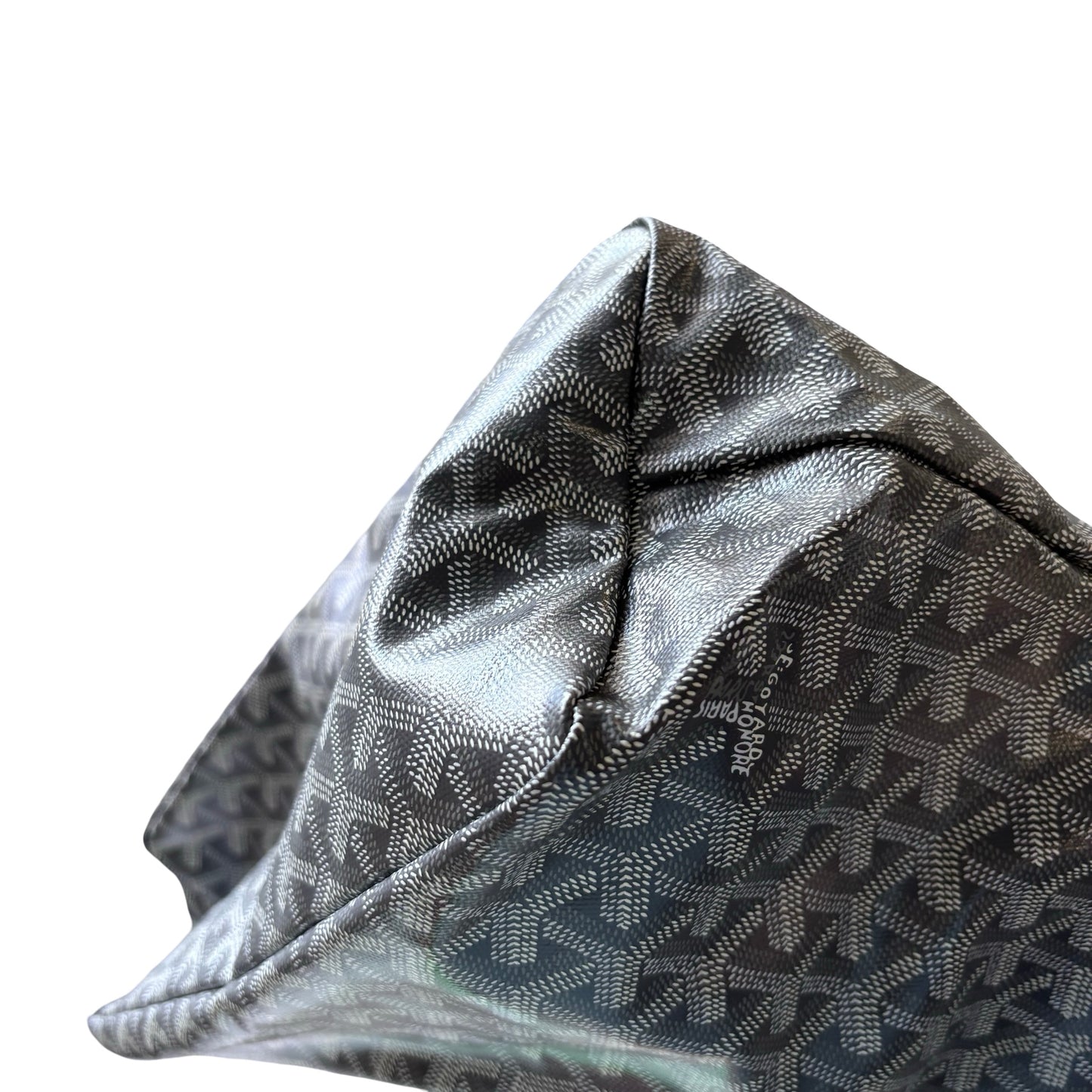 GOYARD Goyardine Bohème Hobo Hobo Bag Grey