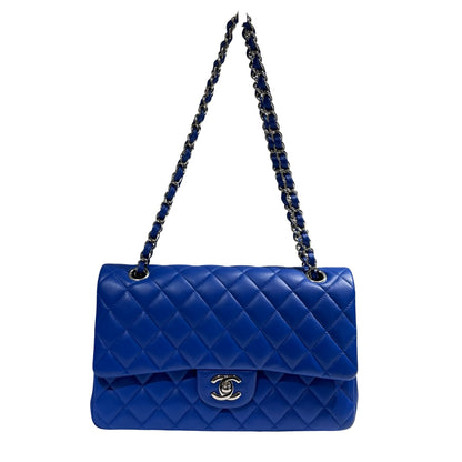 CHANEL BLUE LAMBSKIN CF25 [3001057]
