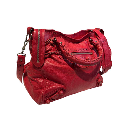 Calfskin CITY Two Way Shoulder Bag [101359]