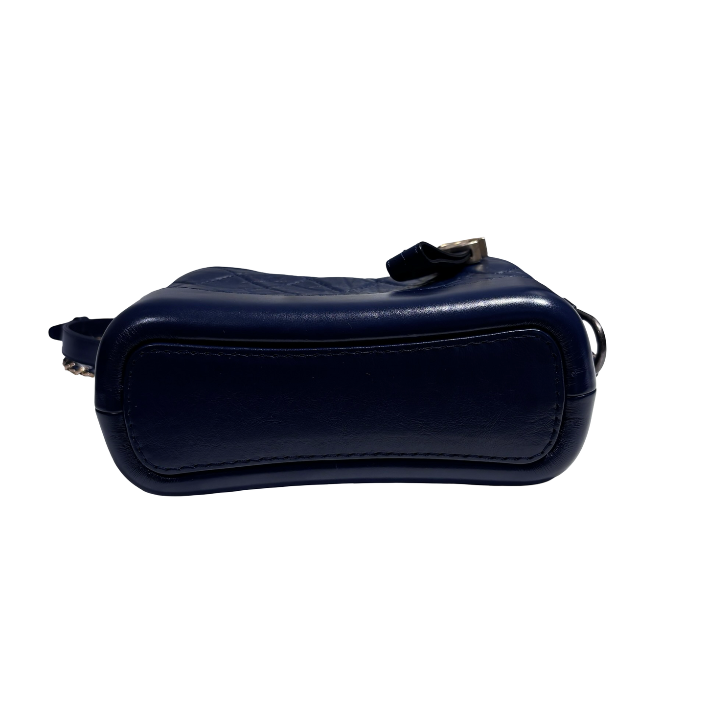 CHANEL GABRIELLE SMALL NAVY CHAIN SHOULDER BAG[3000221]