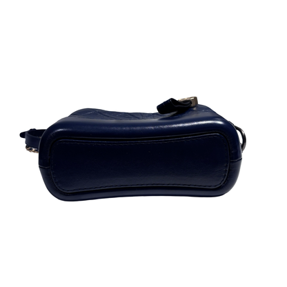 CHANEL GABRIELLE SMALL NAVY CHAIN SHOULDER BAG[3000221]