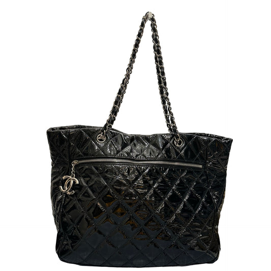 CHANEL PATENT TOTE BAG [3001038]