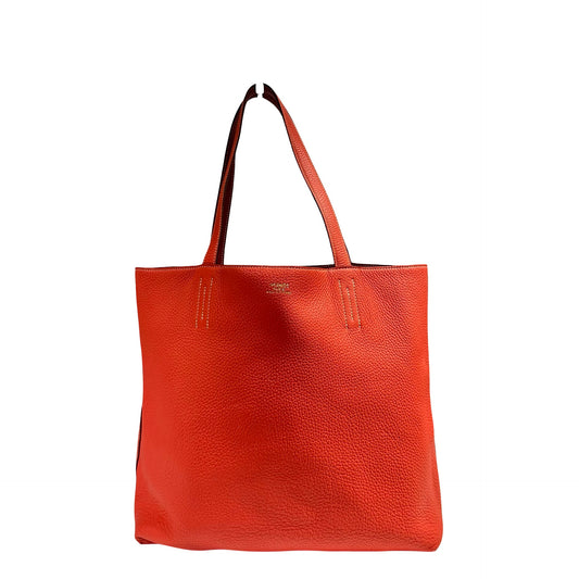 HERMES ORANGE & PURPLE DOUBLE SENS 36 [3000278]