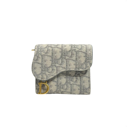 DIOR SADDLE LOTUS WALLET [3000247]