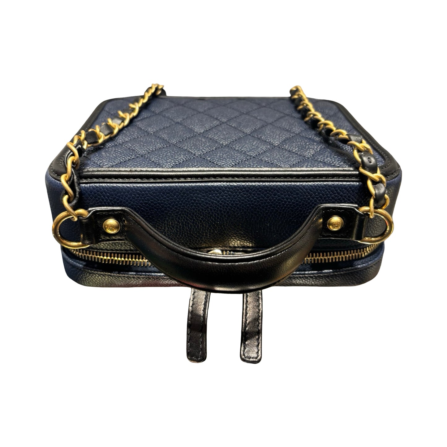 CHANEL VANITY CASE TWO WAY SHOULDER BAG ［20000229］